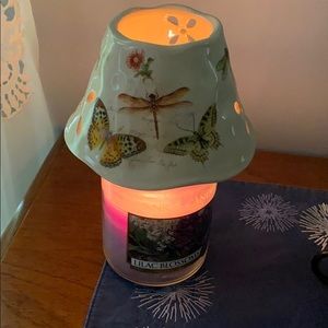 Butterfly and dragonfly candle topper shade